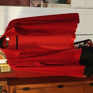 Vintage Harvé Benard Red Velvet Jacket